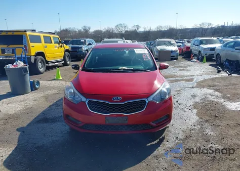 2015 Kia Forte Lx из США, поврежденный, VIN KNAFX4A66F5382012